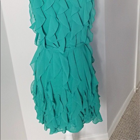 Exquisite Calvin Klein Dress. Beautiful Aqua Waves - Picture 4 of 5